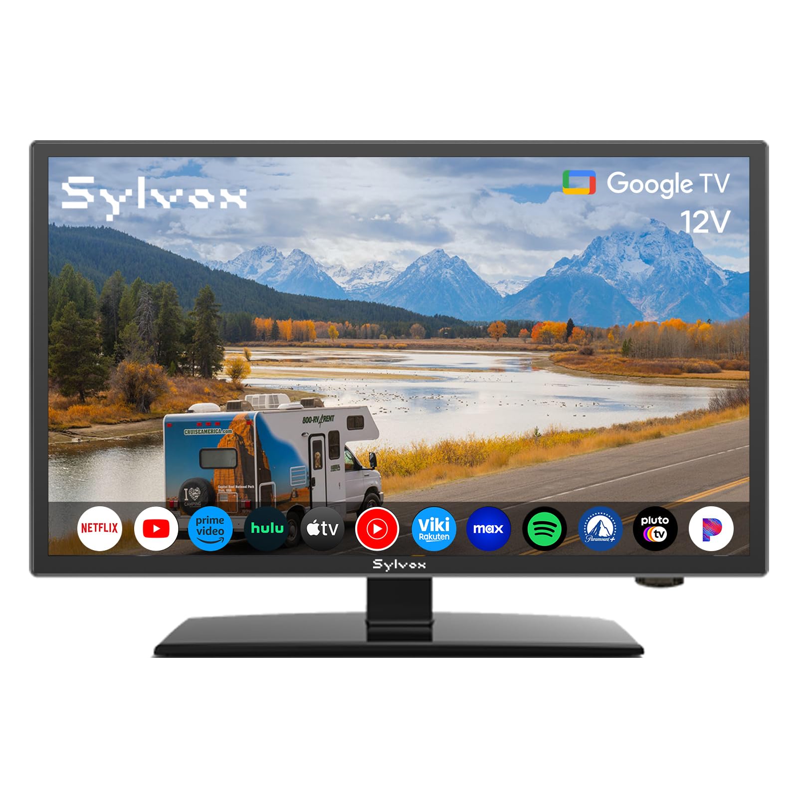 Amazon.com: SYLVOX 24 inch RV TV, 12V TV for RV Camper, 1080P